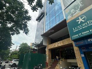 Bán nhà mặt phố thanh xuân 8 nổi 1 hầm dòng tiền 2tỷ/1năm full pccc gpxd hoàn công đầy đủ