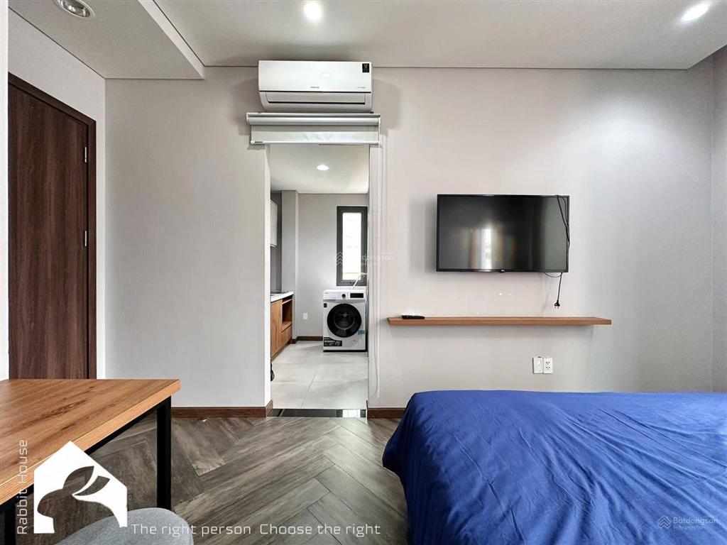 Căn hộ 1pn ban công full nội thất máy giặt riêng  thang máy hầm xe  kỳ đồng, quận 3