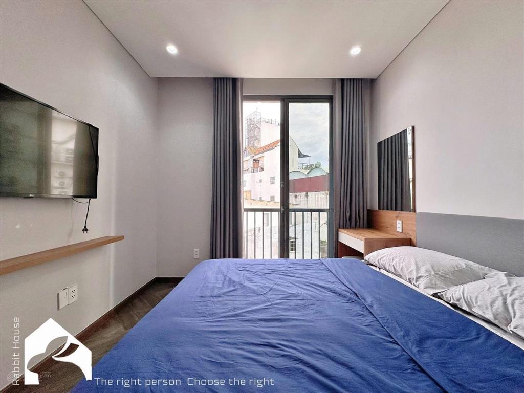 Căn hộ 1pn ban công full nội thất máy giặt riêng  thang máy hầm xe  kỳ đồng, quận 3