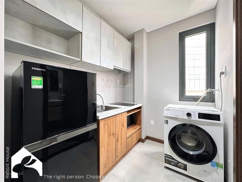 Căn hộ 1pn ban công full nội thất máy giặt riêng  thang máy hầm xe  kỳ đồng, quận 3