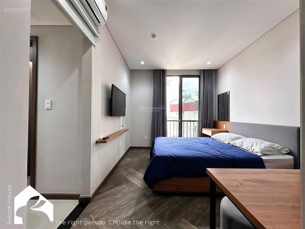 Căn hộ 1pn ban công full nội thất máy giặt riêng  thang máy hầm xe  kỳ đồng, quận 3