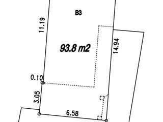 Giá đầu tư. 19,8 tỷ, 92m2, mt 6.5m. căn góc 3 thoáng, ngõ 3m, 110 ra phố khương đình, gpxd 7 tâng