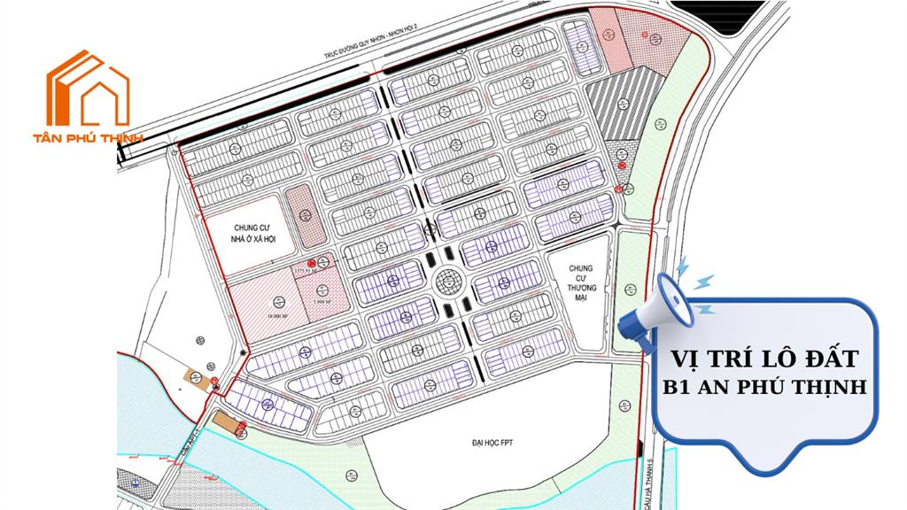 Bán đất an phú thịnh hướng đông nam, gần đại học fpt, giá chỉ 26 triệu/m2