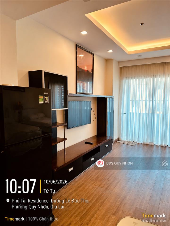 Bán căn hộ 2pn phú tài residence quy nhơn giá chỉ 1,85 tỷ, full nội thất