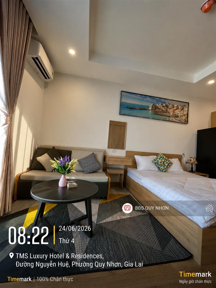 Bán căn hộ view biển tms luxury quy nhơn, 58,1m², sổ hồng, giá tốt