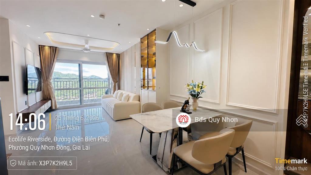 Bán gấp căn hộ ecolife riverside quy nhơn view sông, sổ hồng sẵn