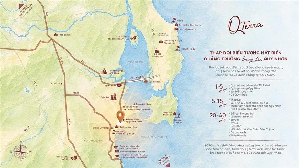 Q'terra quy nhơn booking 30 triệu, giá tham khảo từ 2,56 tỷ
