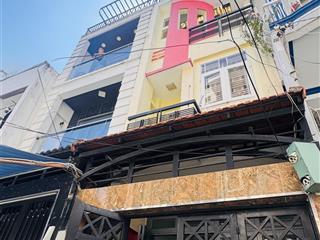 Hẻm trước nhà 5m  3 tầng btct  5pn  2 mặt hẻm trước sau  64m2 (3.9m x 20m)  giá 7,8 tỷ