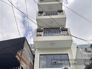 Chính chủ 60 năm  ngay chợ gò vấp  160m2 (6.1m x 28m)  nở hậu  xây mới 7 tầng