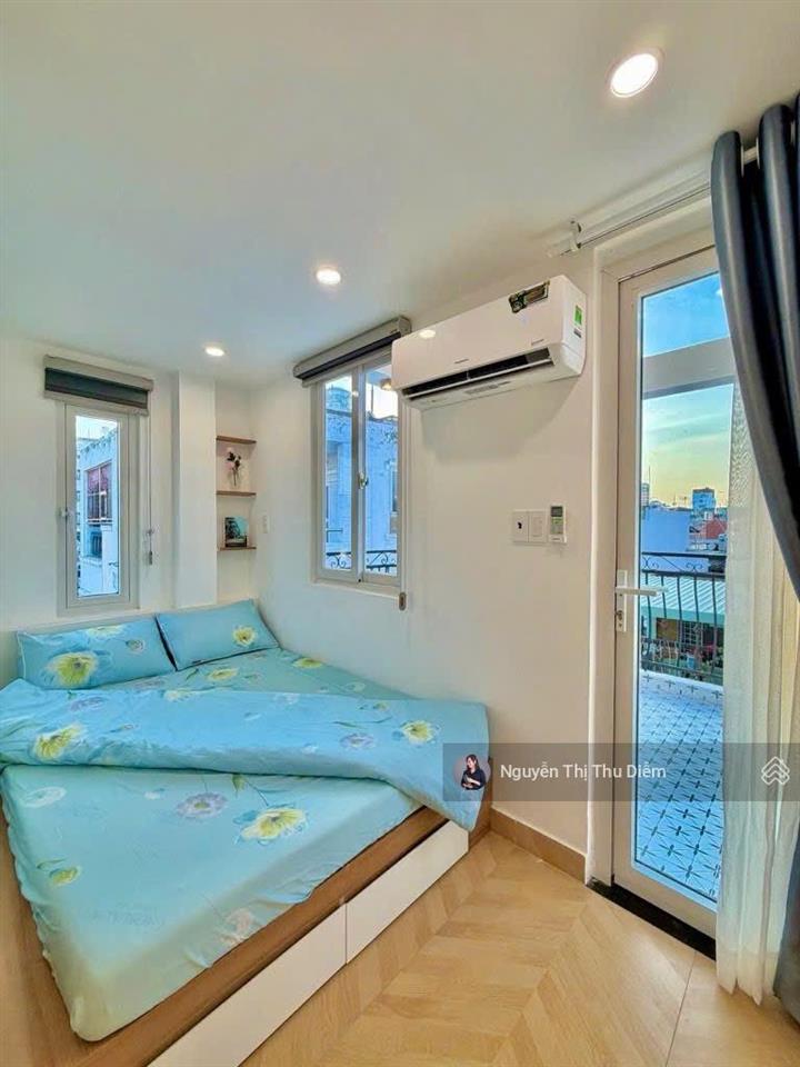 Siêu phẩm nhà mới hẻm xe hơi ngay lê văn sỹ dtsd 110m2  5 tầng sân thượng btct  3pn 4wc full nt