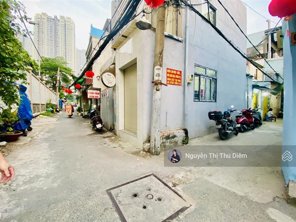Tương lai nhà mặt tiền  hẻm xe hơi  122m2 (4.5m x 26m)  xây dựng 6 tầng  sổ nở hậu