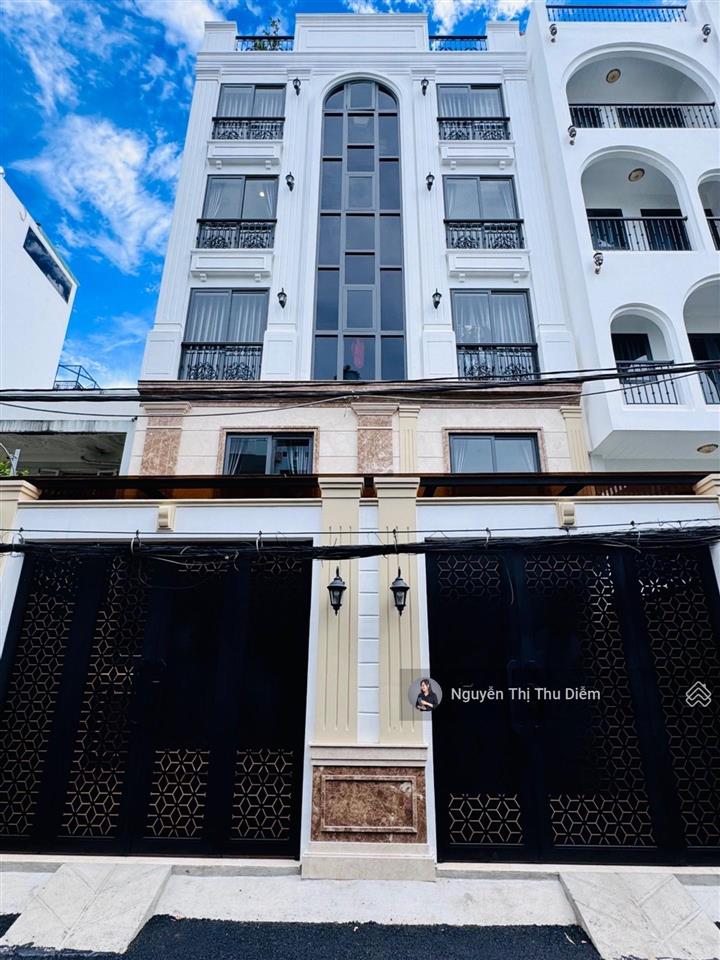 Siêu phẩm tòa nhà chdv xây mới  bình thạnh  lê quang định  p7  hẻm 8m  27 phòng full nt