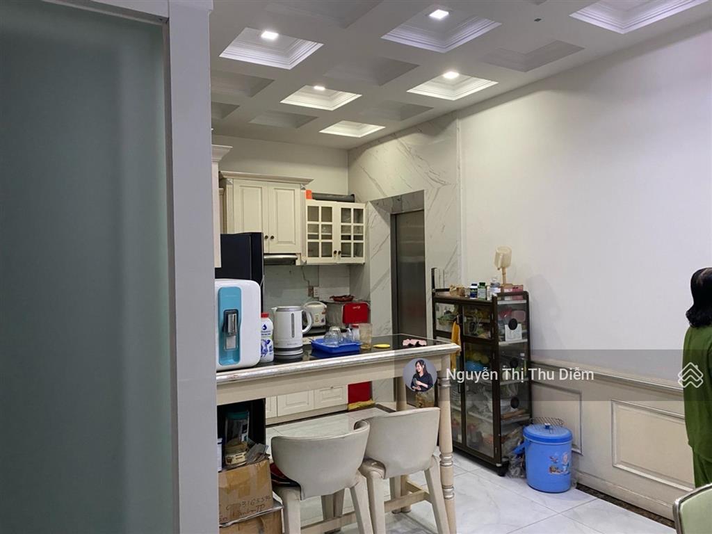 Hiếm  khu đường d hẻm ô tô  nhà đẹp 5 tầng 115m²  ngang khủng 9m  8pn  có thang máy