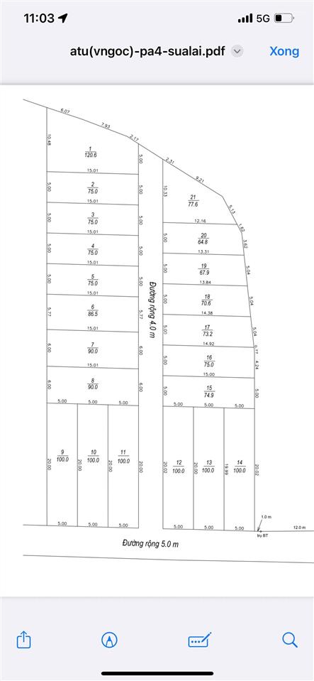 Bán đất hòn nghê, 550 triệu, 120m2, giá tốt, nha trang, khánh hòa