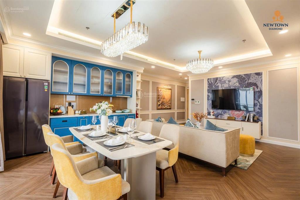 Bán căn hộ 2 bedroom mặt biển đà nẵng  newtown diamond, bàn giao cuối 2026, sở hữu lâu dài