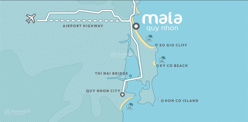 8,1 tỷ  bán biệt thự 2 bed 530 m2 maia quynhon beach resort, đã có sổ đỏ, gần biển