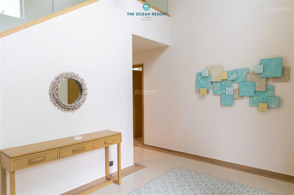 Hàng hiếm, bán villa mặt biển ocean villas quy nhơn, 600m2, 4bed, 28,5 tỷ nội thất chuẩn
