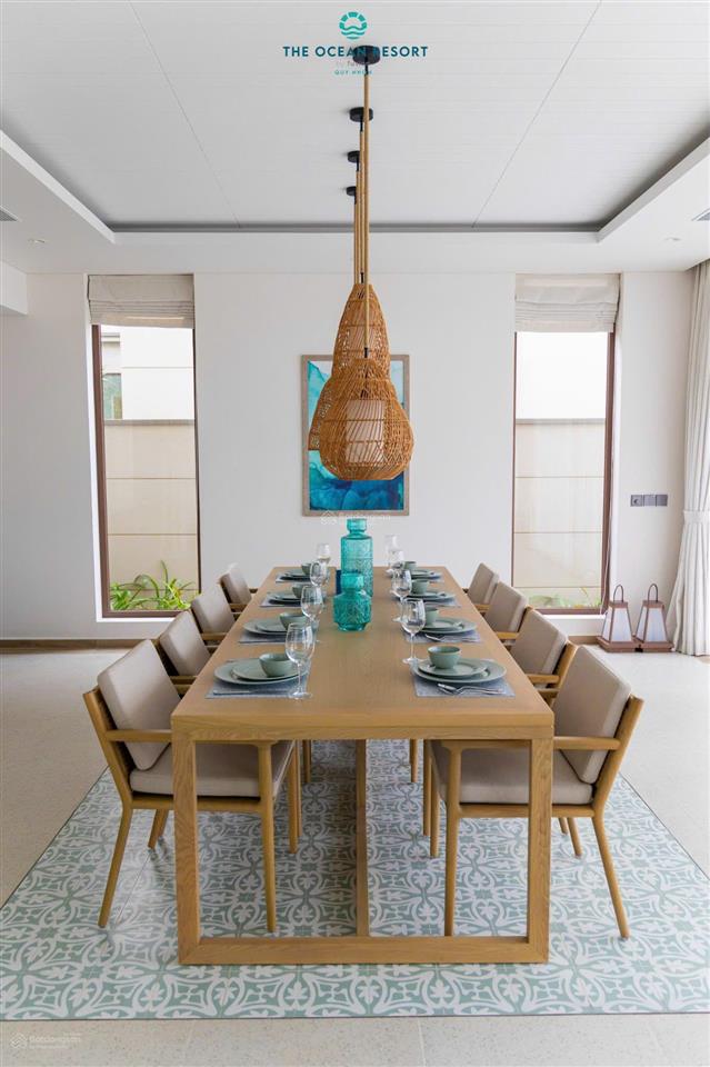Hàng hiếm, bán villa mặt biển ocean villas quy nhơn, 600m2, 4bed, 28,5 tỷ nội thất chuẩn