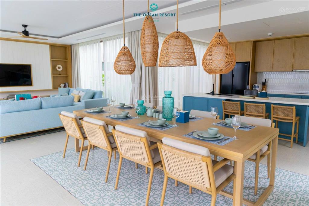 Hàng hiếm, bán villa mặt biển ocean villas quy nhơn, 600m2, 4bed, 28,5 tỷ nội thất chuẩn