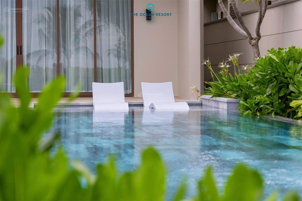 Hàng hiếm, bán villa mặt biển ocean villas quy nhơn, 600m2, 4bed, 28,5 tỷ nội thất chuẩn