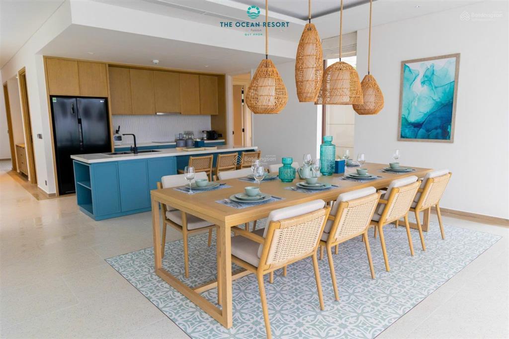 Hàng hiếm, bán villa mặt biển ocean villas quy nhơn, 600m2, 4bed, 28,5 tỷ nội thất chuẩn
