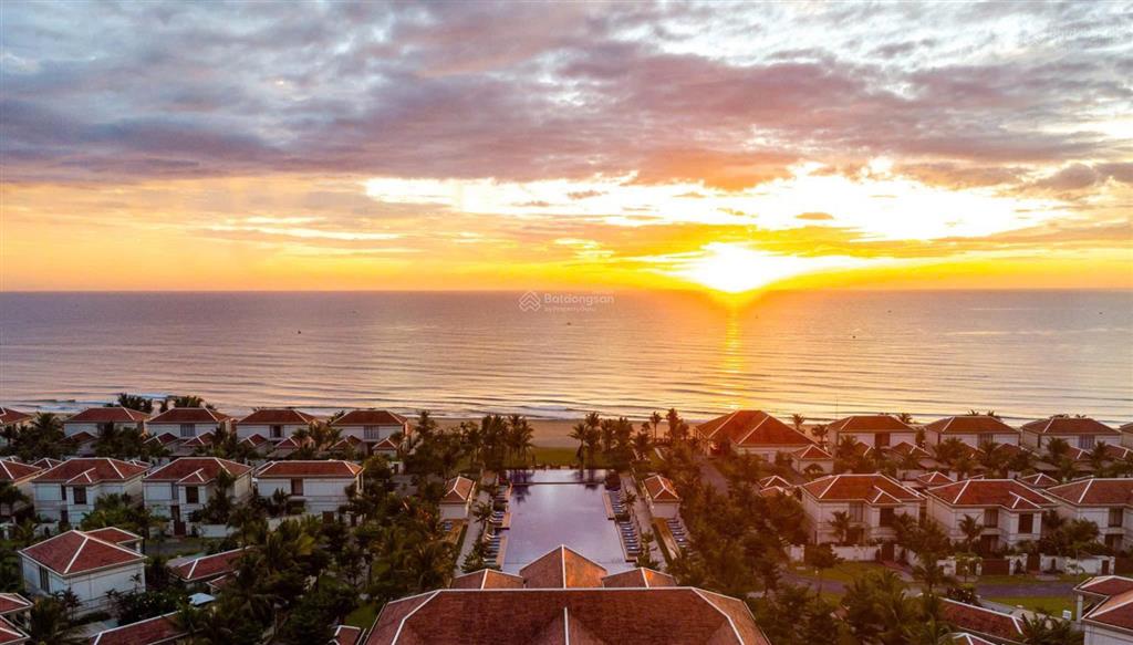 Biệt thự mặt biển fusion resort đà nẵng, căn villa cuối, 4 bed, sổ lâu dài, 753 m2