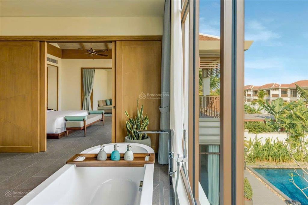Biệt thự mặt biển fusion resort đà nẵng, căn villa cuối, 4 bed, sổ lâu dài, 753 m2