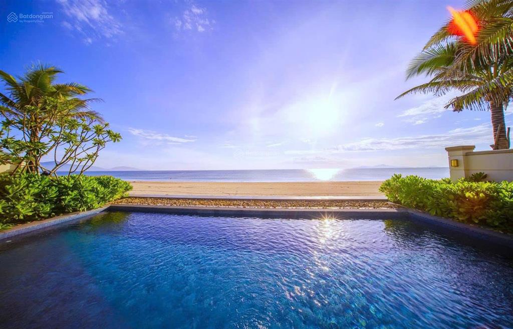 Biệt thự mặt biển fusion resort đà nẵng, căn villa cuối, 4 bed, sổ lâu dài, 753 m2