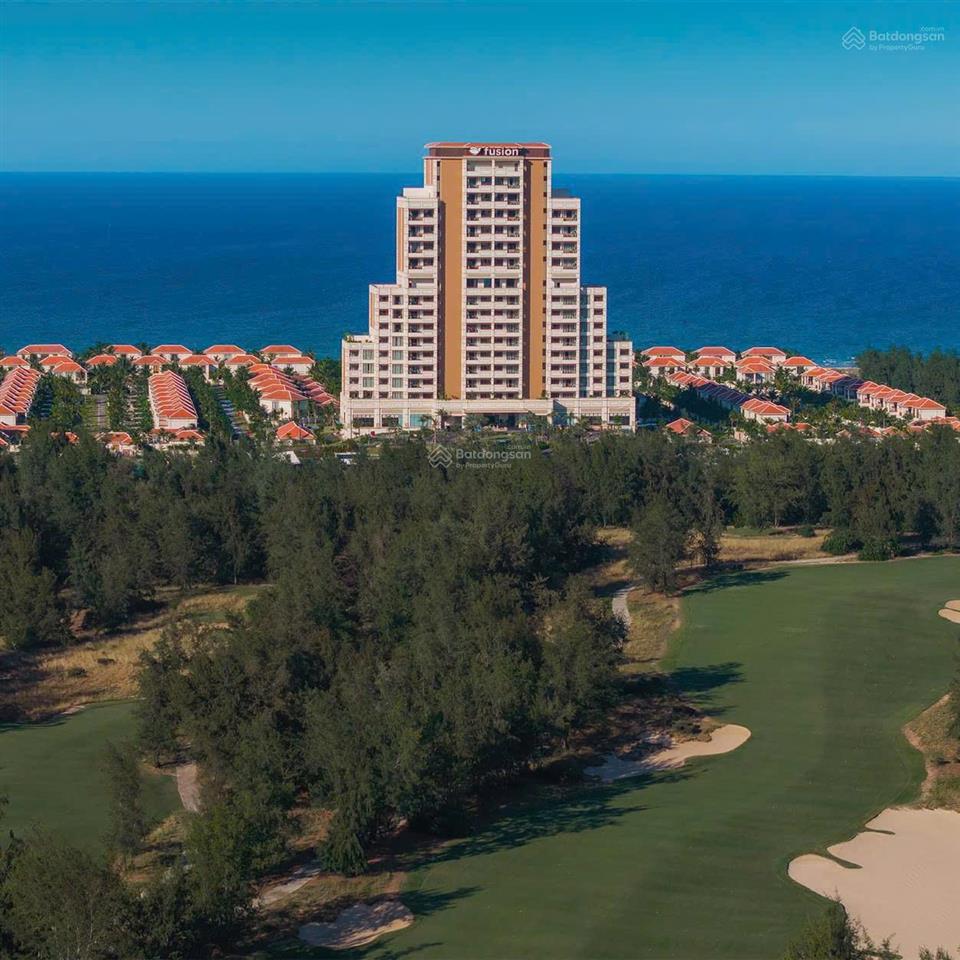Biệt thự mặt biển fusion resort đà nẵng, căn villa cuối, 4 bed, sổ lâu dài, 753 m2