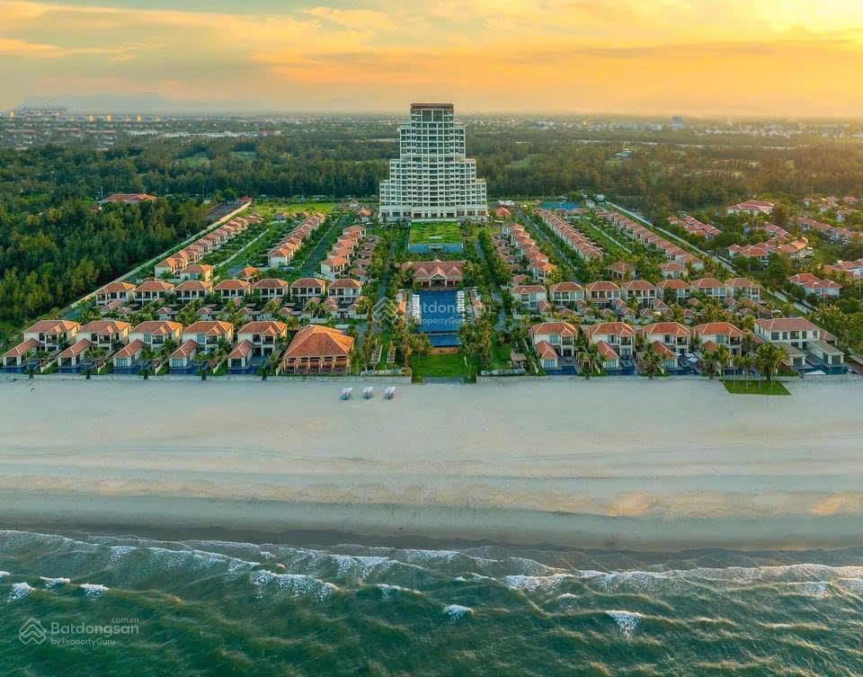 Biệt thự mặt biển fusion resort đà nẵng, căn villa cuối, 4 bed, sổ lâu dài, 753 m2