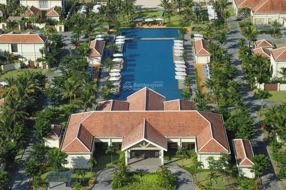 Biệt thự mặt biển fusion resort đà nẵng, căn villa cuối, 4 bed, sổ lâu dài, 753 m2