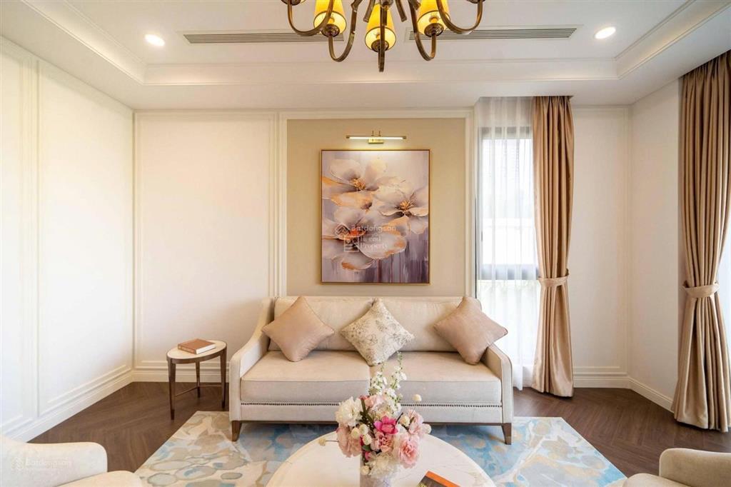 Biệt thự liền kề mặt tiền trường sa, view golf, 4 tầng, bàn giao thô. ở và kinh doanh