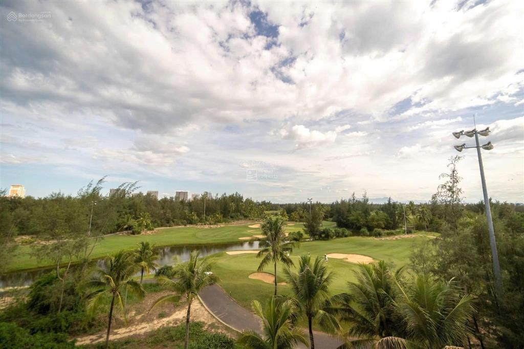 Biệt thự liền kề mặt tiền trường sa, view golf, 4 tầng, bàn giao thô. ở và kinh doanh