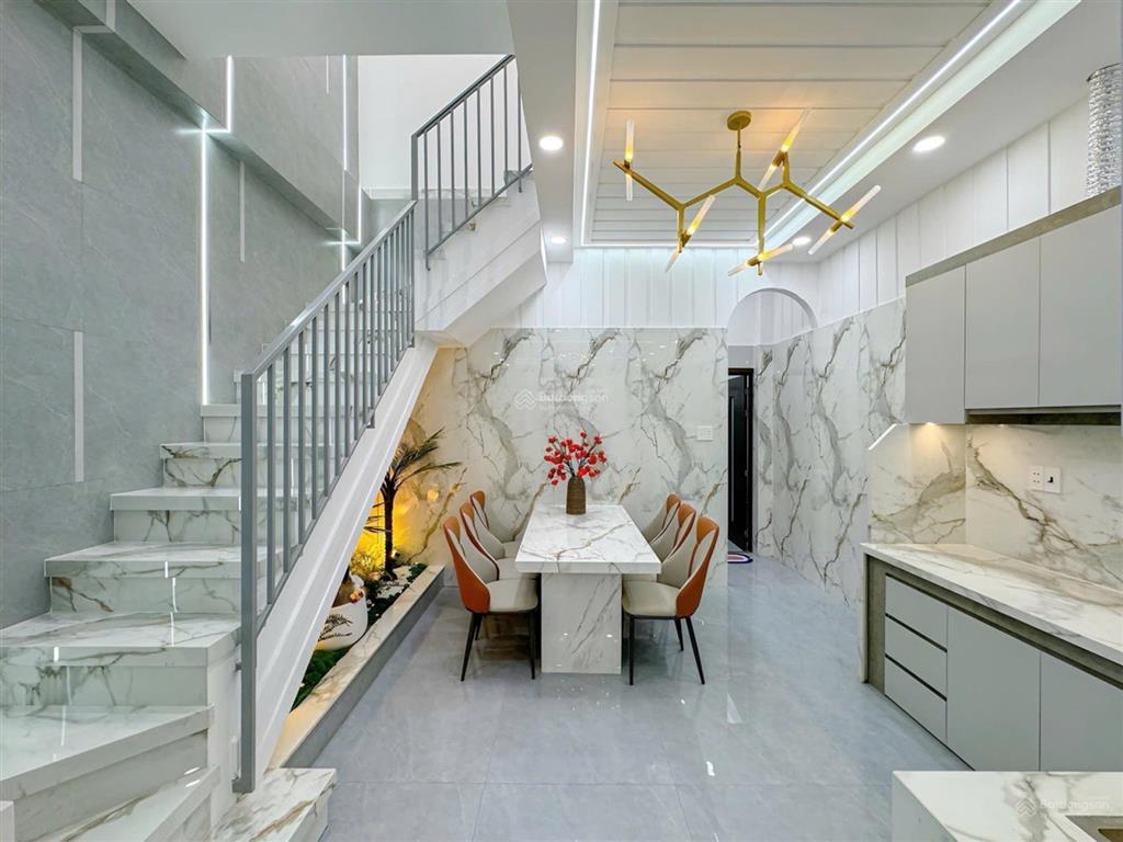 Nhà mới đẹp, phường tân hưng  60m2, full nội thất cao cấp, cách 300m ra lotte mart, nhỉnh 6 tỷ