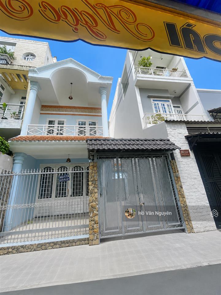 Nhà 2 tầng, 4 phòng ngủ, ngang 6m, hẻm nhựa 6m thông  lý phục man  giá ngộp 10,x tỷ