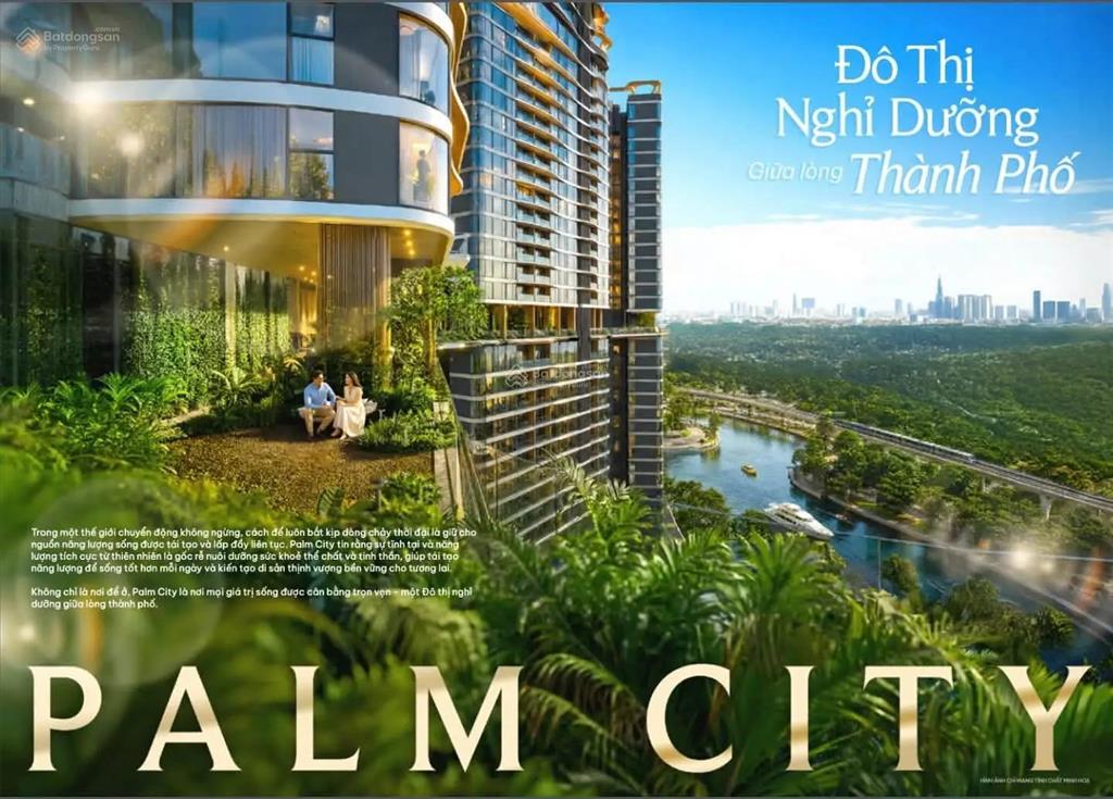 Tái tạo năng lượng sống mỗi ngày với palm river  giá gốc cđt 168tr/m2
