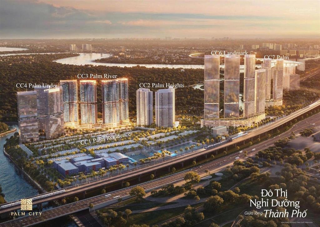 Tái tạo năng lượng sống mỗi ngày với palm river  giá gốc cđt 168tr/m2