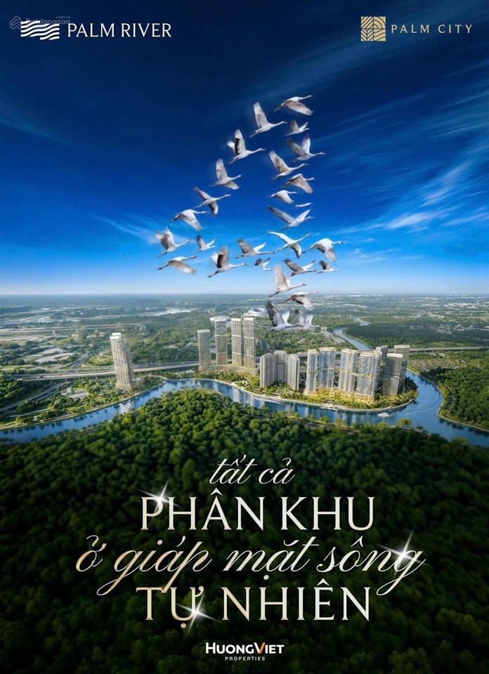 Căn hộ sky onsen đầu tiên tại nam rạch chiếc  3 mặt giáp sông liền kề thủ thiêm.
