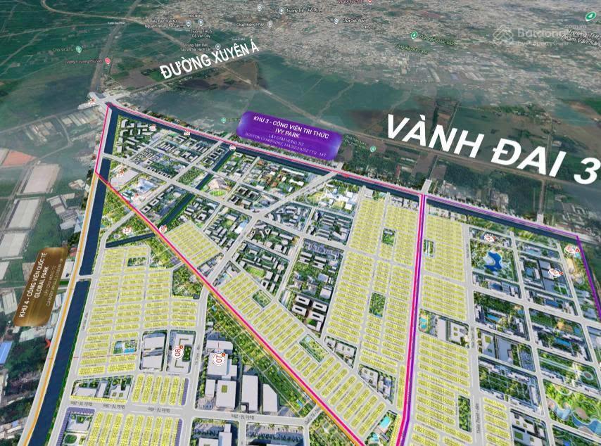 Mtkd 4 tầng liền kề giá tốt phân khu global park  sát căn góc 19m