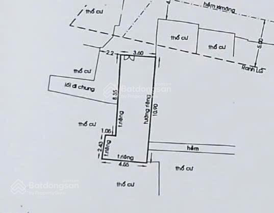 Bán nhà 40m2, nở hậu 4.5m,hẻm 6m xe tải quay đầu, gần sân bay. giáp phú nhuận, bình thạnh