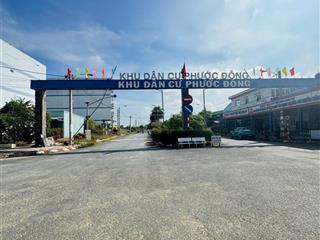 Ngộp vốn cần ra nhanh nền duy nhất giá siêu rẻ chỉ 1tỷ180 trong kdc phước đông mt ql 50, sổ hồng