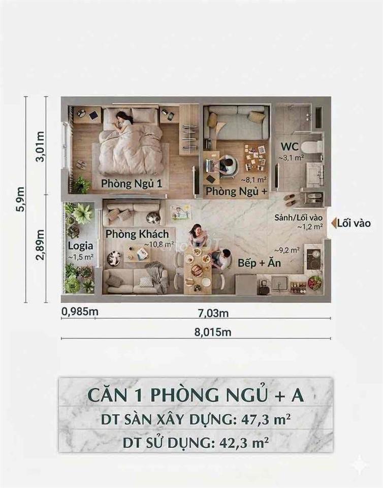K-Home Avenue Nhơn Trạch mang đến không gian sống hiện đại, 964 triệu