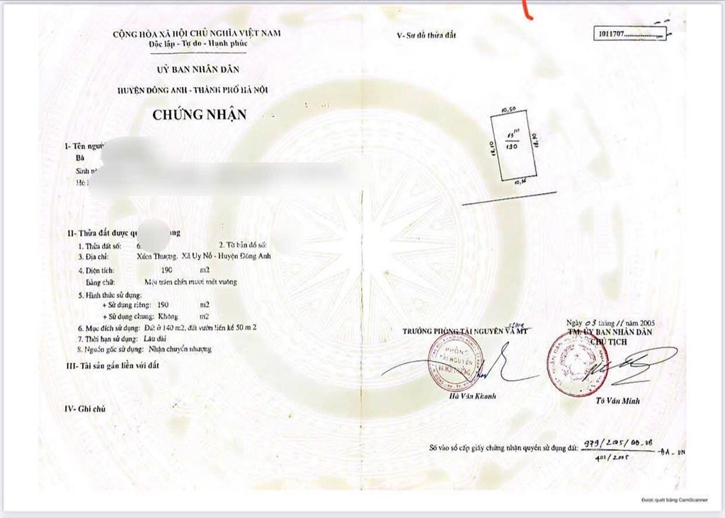 Bán nhanh! đất kinh doanh đường 2 ôtô tránh tại uy nỗ đông anh