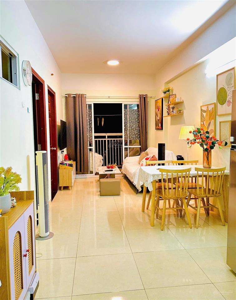 Bán chung cư idico  58m2 2pn 2wc  có ban công shr  3,45 tỷ  tân phú