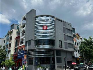 Hđt 500 tr/th bán tòa nhà góc 2 mặt tiền hai bà trưng, quận 3  dt 15x20m  hầm 7 tầng  giá 83 tỷ
