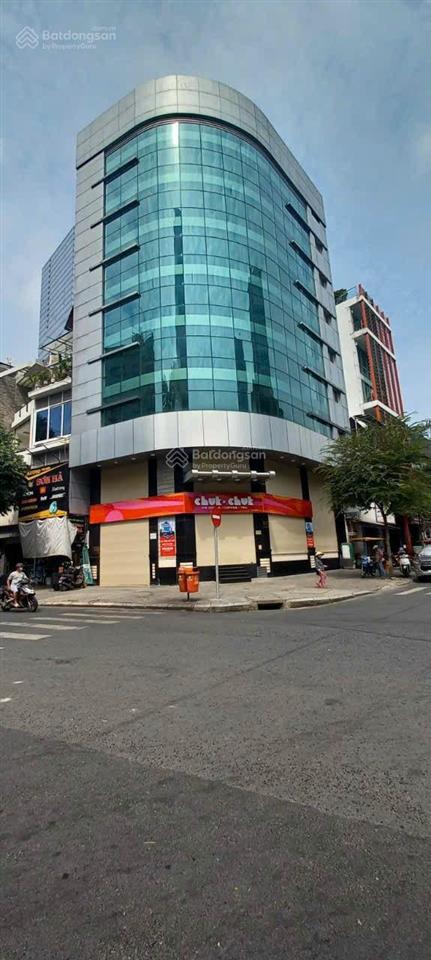 Hđt 500 tr/th bán tòa nhà góc 2 mặt tiền hai bà trưng, quận 3  dt 15x20m  hầm 7 tầng  giá 83 tỷ
