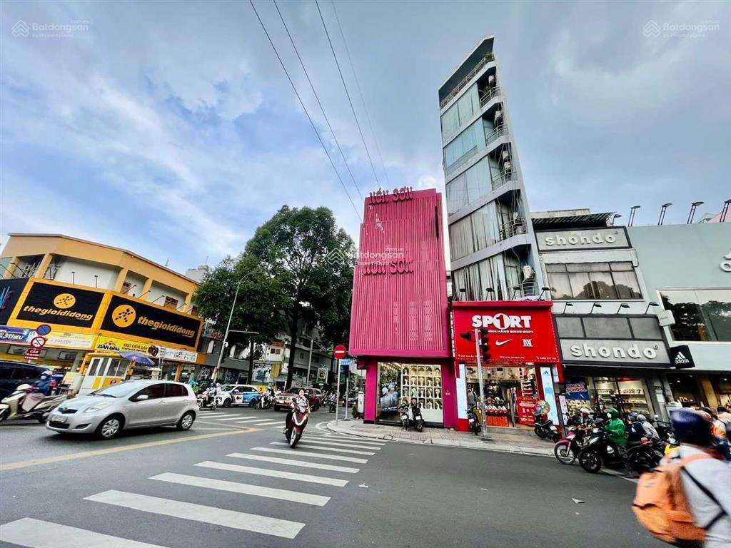 Dt 23 x 20 hđt 385tr/th  bán góc 2 mt nguyễn thị minh khai q1kc 3 tầng giá 150 ty