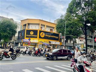 Dt 23 x 20 hđt 385tr/th  bán góc 2 mt nguyễn thị minh khai q1kc 3 tầng giá 150 ty