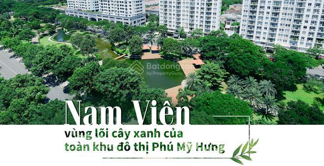 Sở hữu biệt thự nam viên phú mỹ hưng nguyên mẫu chủ đầu tư dt 275m2 vị trí giữa 2 công viên lớn