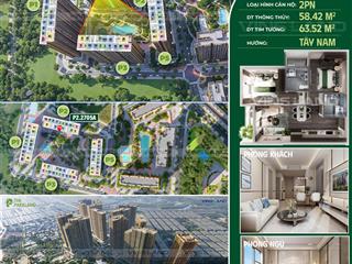 Căn hộ 2pn 2vs imperia ocean city view nội khu xanh, thiết kế tối ưu, an cư chuẩn mực